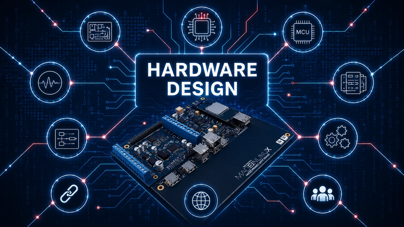Illustrazione di hardware e sistemi embedded